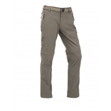 Maul Hiking Trousers Ontario II 2in1 Zip off - long trousers+Bermuda - beige Men